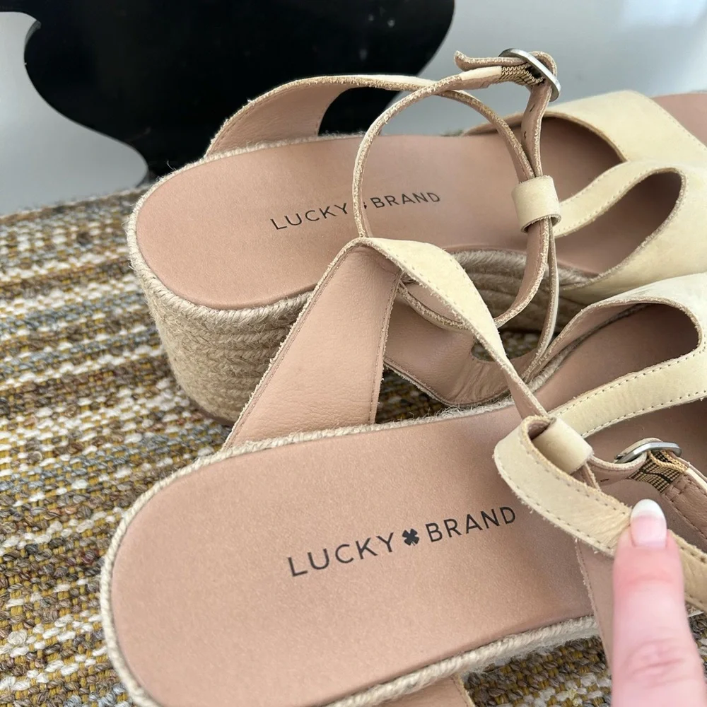 💫Lucky Brand | Woven Wedge